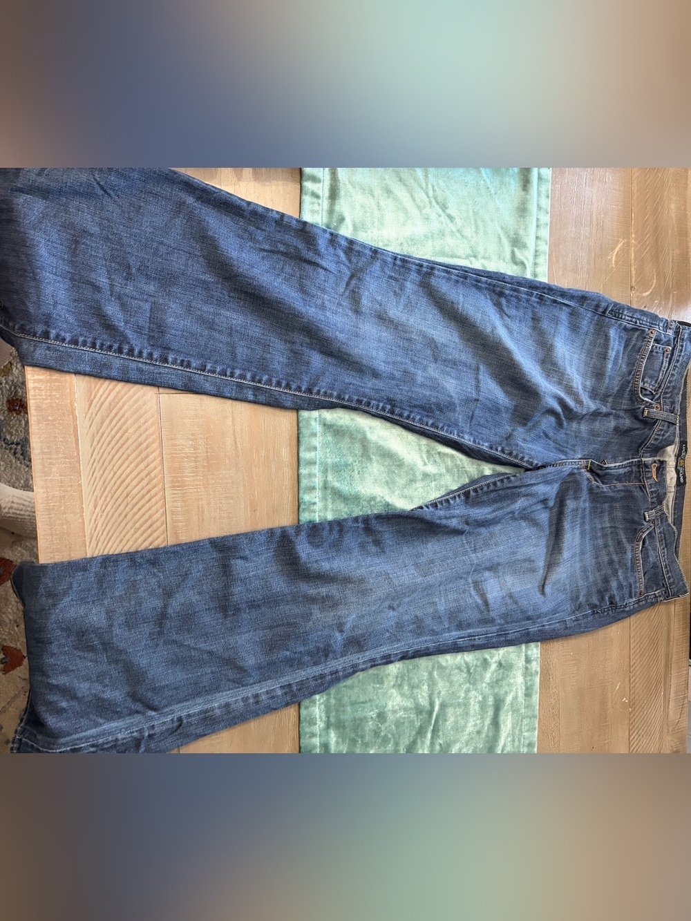Lucky Brand Women's Skinny Jeans in Faded Blue Denim